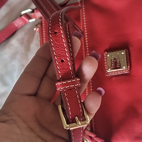 Dooney & Bourke Crossbody with adjustable straps - Condition is good! - Picture 6 of 9